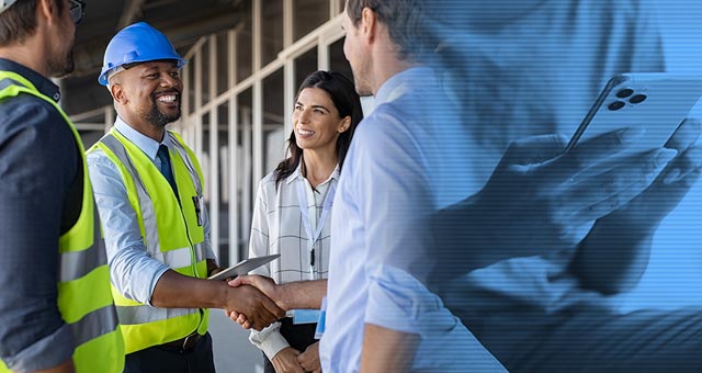 Contractors meeting to discuss UVGI-mobile