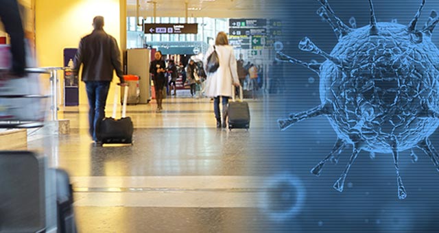 Disinfecting airport and virus with UV-C-mobile