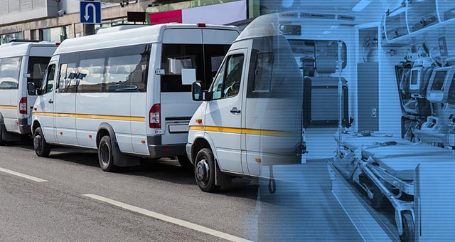 Mobile unit UV and ambulance-mobile Mobile unit UV and ambulance